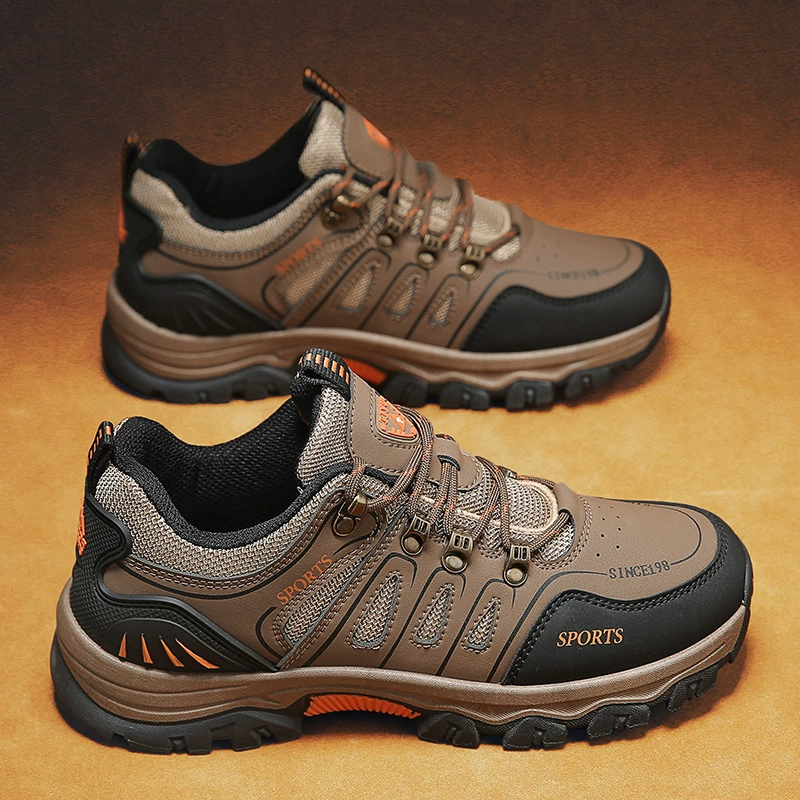 2023 новая спортивная обувь мужская осень на открытом воздухе альпинизм досуг дышащая обувь по страхованию труда