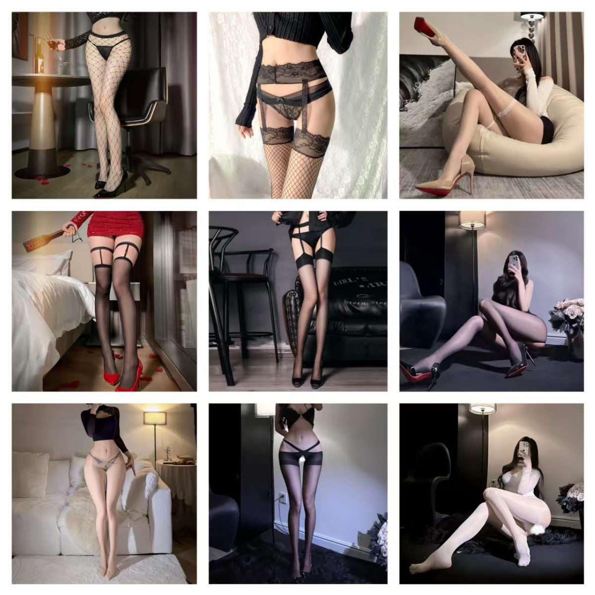 Sexy Stockings over the Knee Socks Summer Jk Sexy Sexy Long Thigh Socks Black Transparent High Stockings Collection