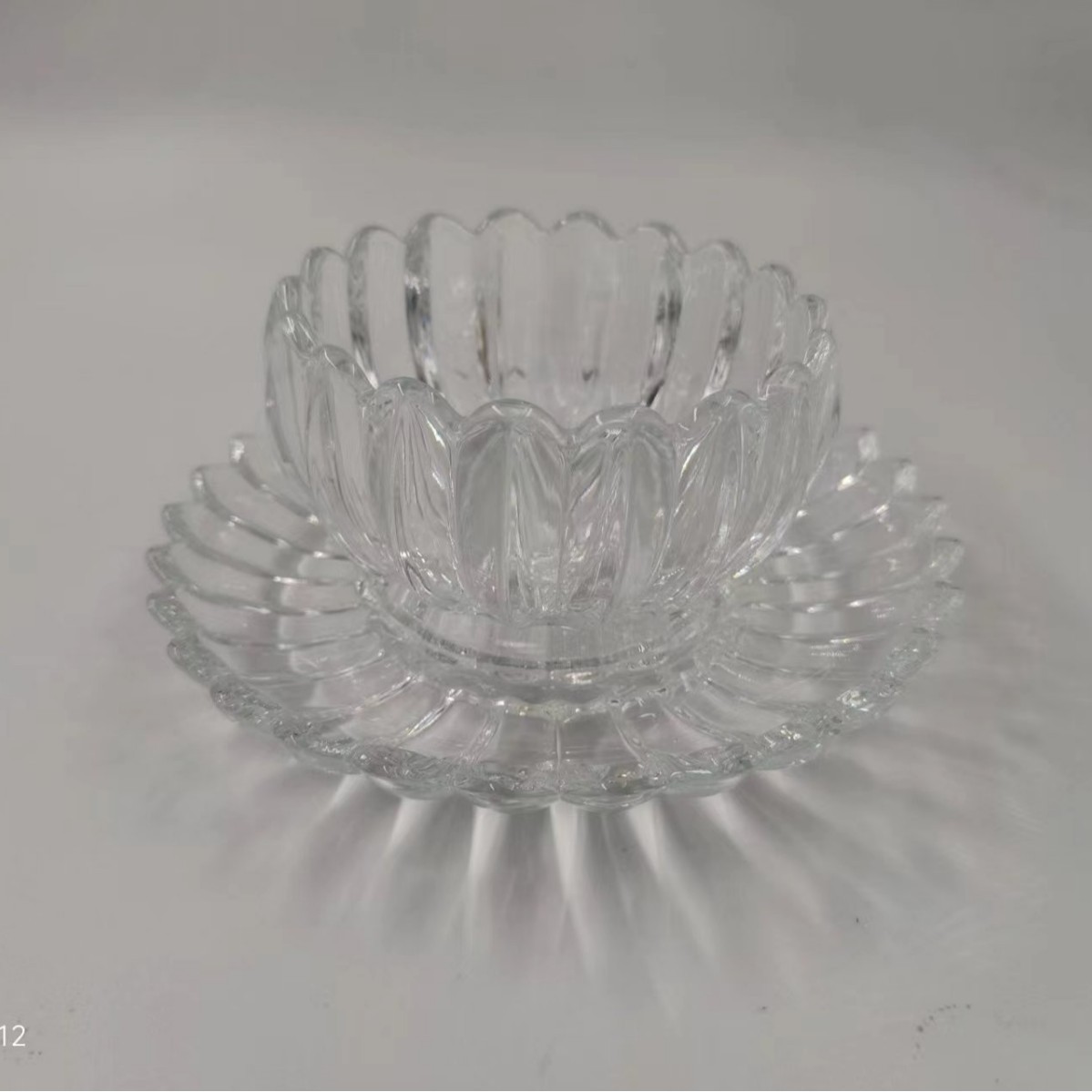 투명 연꽃 컵 세트