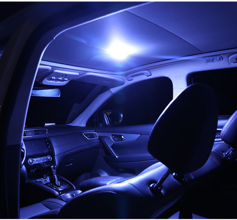Car atmosphere light car touch light car sole induction light car interior reading light LED decorative light modification