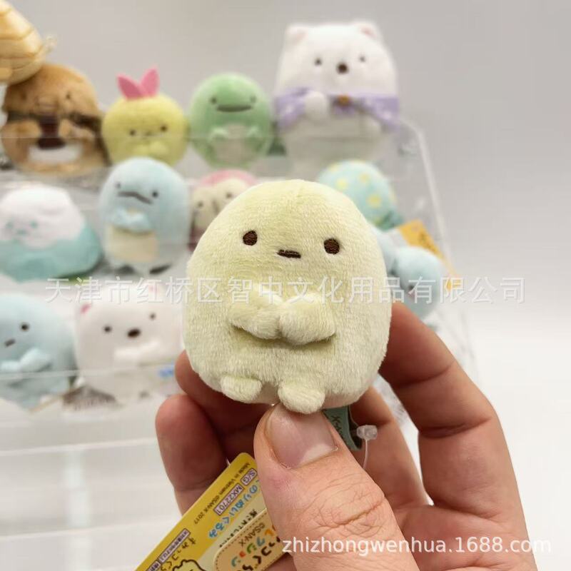 日本san-xコーナー生物フライ魚雑草ミニぬいぐるみ手玉プレゼント|undefined