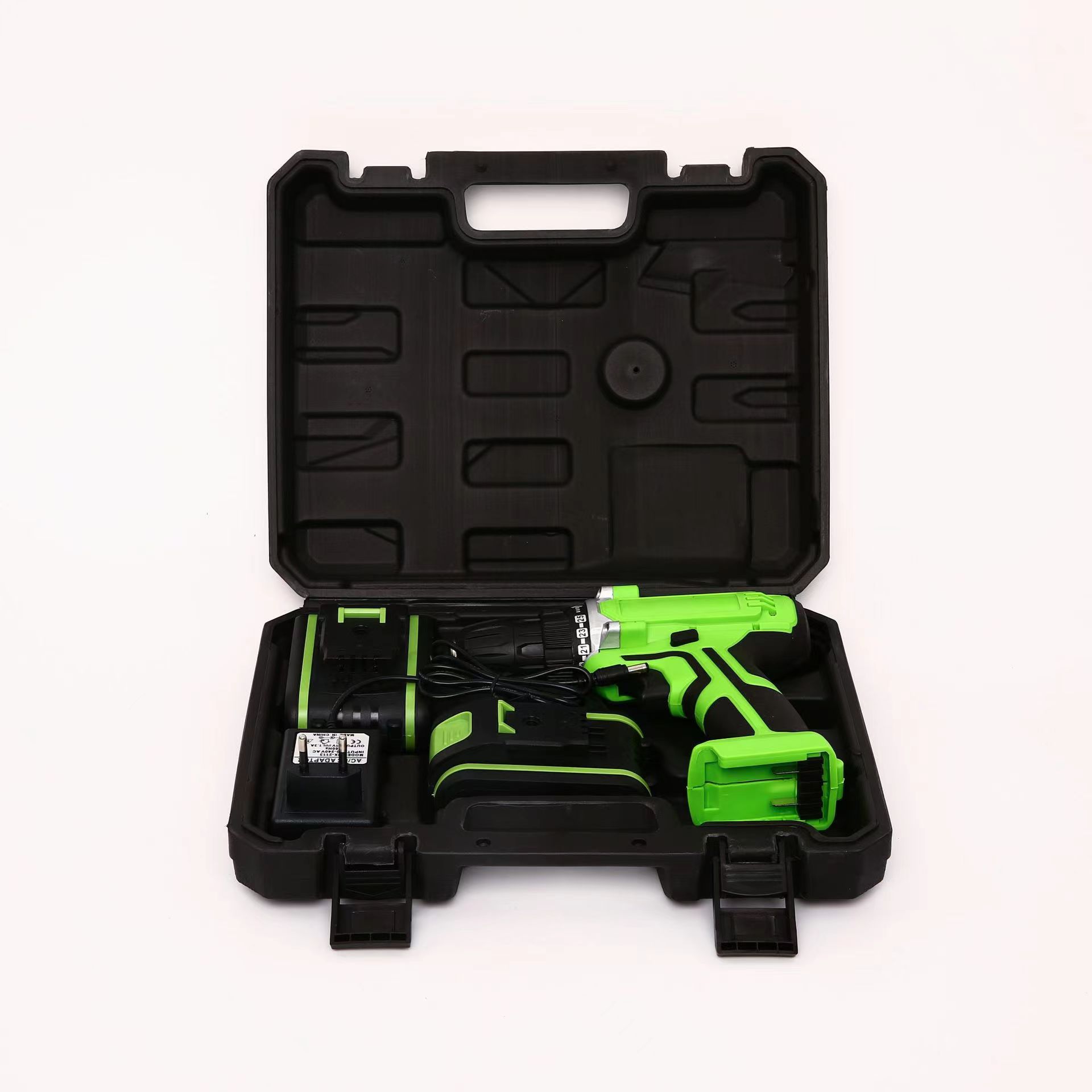 Taladro eléctrico recargable transfronterizo destornillador eléctrico herramienta eléctrica destornillador eléctrico de alta potencia pistola doméstica taladro eléctrico de litio al por mayor