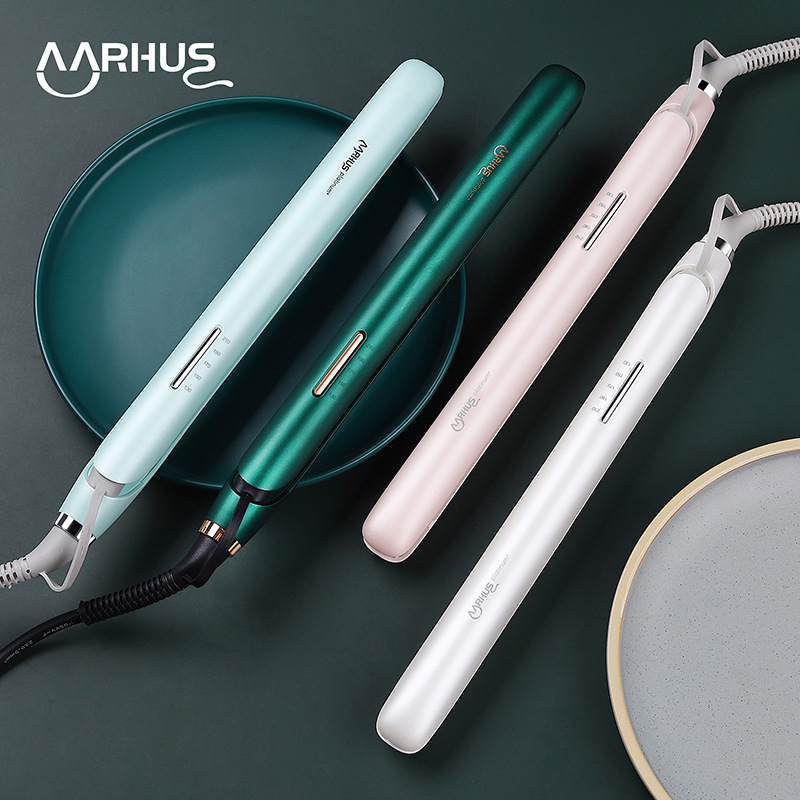 Hair Salon Dual-Use Curling and Straightening Iron, Bangs Straightening Board, Hair Curling Iron Wholesale, Hair Care Straightener for Short Hair, Dry and Wet Use Without Damaging Hair