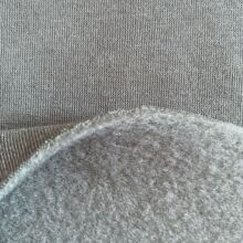 正包绒布针织卫衣布 粗针阳涤拉毛布 全涤单面绒 T/C拉毛绒布