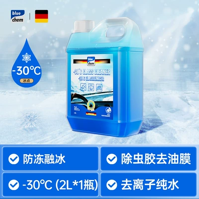 Universal for All Seasons, Glass agent - 30-1-bottle-antifreeze-and-snow-meltingbright-vision