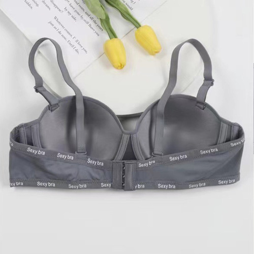 Half Cup Seamless Bra for Women - Factory 1/2, Thin Model, Removable Straps, Sexy Push-Up Bra