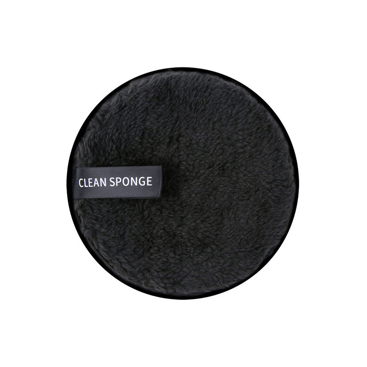 Almohadilla desmaquillante de esponja de terciopelo ártico para personas perezosas para lavarse la cara, almohadilla desmaquillante lavable y reutilizable, esponja para polvo