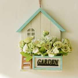 ins风墙面壁挂装饰品小挂件墙壁卧室房间墙上花创意餐厅室内墙饰