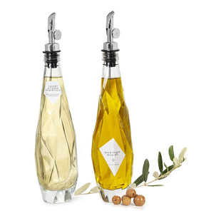in stock wholesale 750ml gravel diamond glass empty wine bottle beverage milk bottle olive oil bottle oil bottle multi-purpose