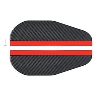 Car Rearview mirror carbon fiber rain eyebrow rain shield rain eyebrow thickened carbon fiber texture rearview mirror rain shield