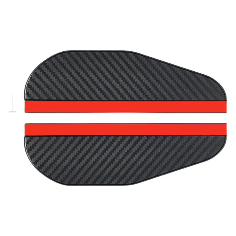Автомобильное зеркало заднего вида углеродное волокно дождь бровь Дождь Щит дождь бровь утолщенная текстура углеродного волокна зеркало заднего вида дождь щит