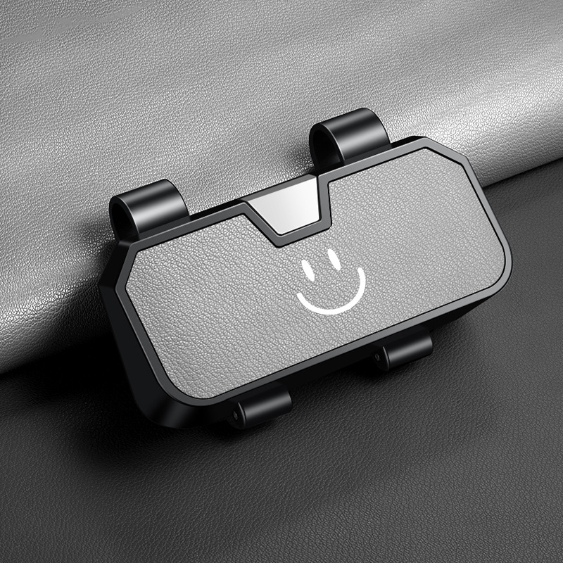 Car-Mounted Glasses Case, High-End Glasses Storage Box, Car Sun Visor Sunglasses Clip, High-End Sunglasses Holder