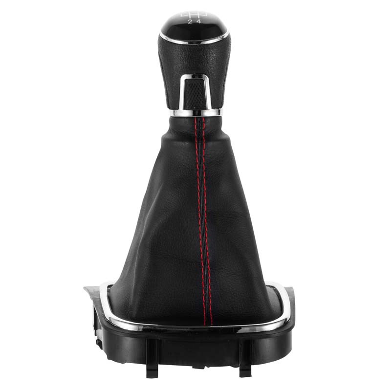 Funda Protectora para Palanca de Cambios con Línea Roja, Accesorios para el Interior del Automóvil, Compatible con Volkswagen Jetta Golf image 4