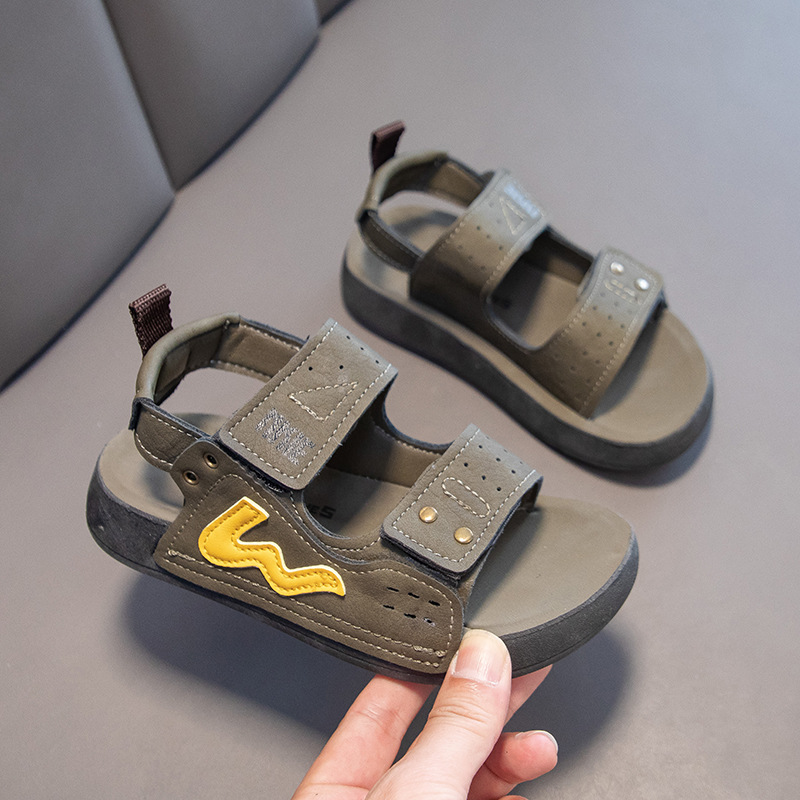Sandalias para niños 2026 verano nuevo fondo suave sandalias para niños zapatos de playa resistentes al agua image 9