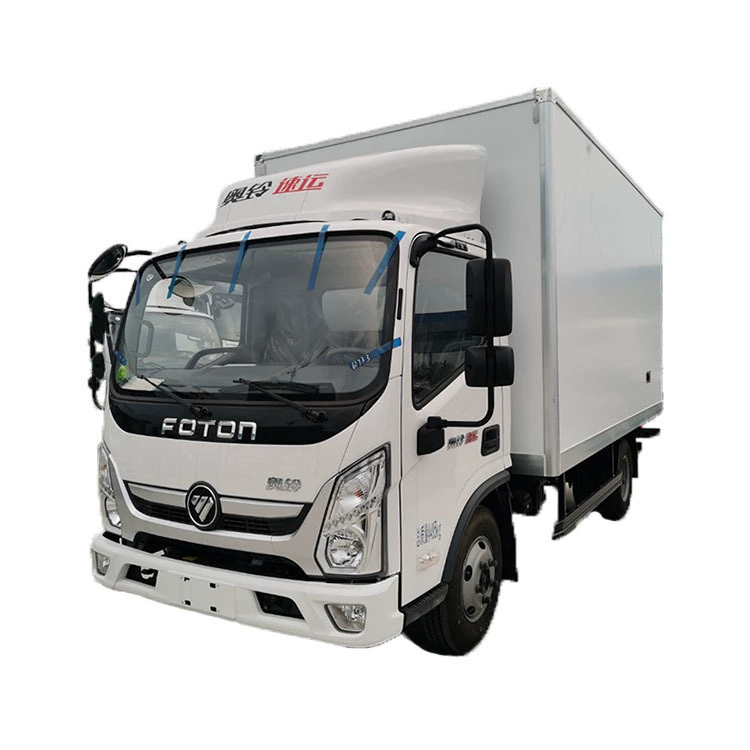 Рефрижератор Foton Jiatu синего цвета, грузовой холодильник, для перевозки вакцин холодовой цепи, контакт производителя
