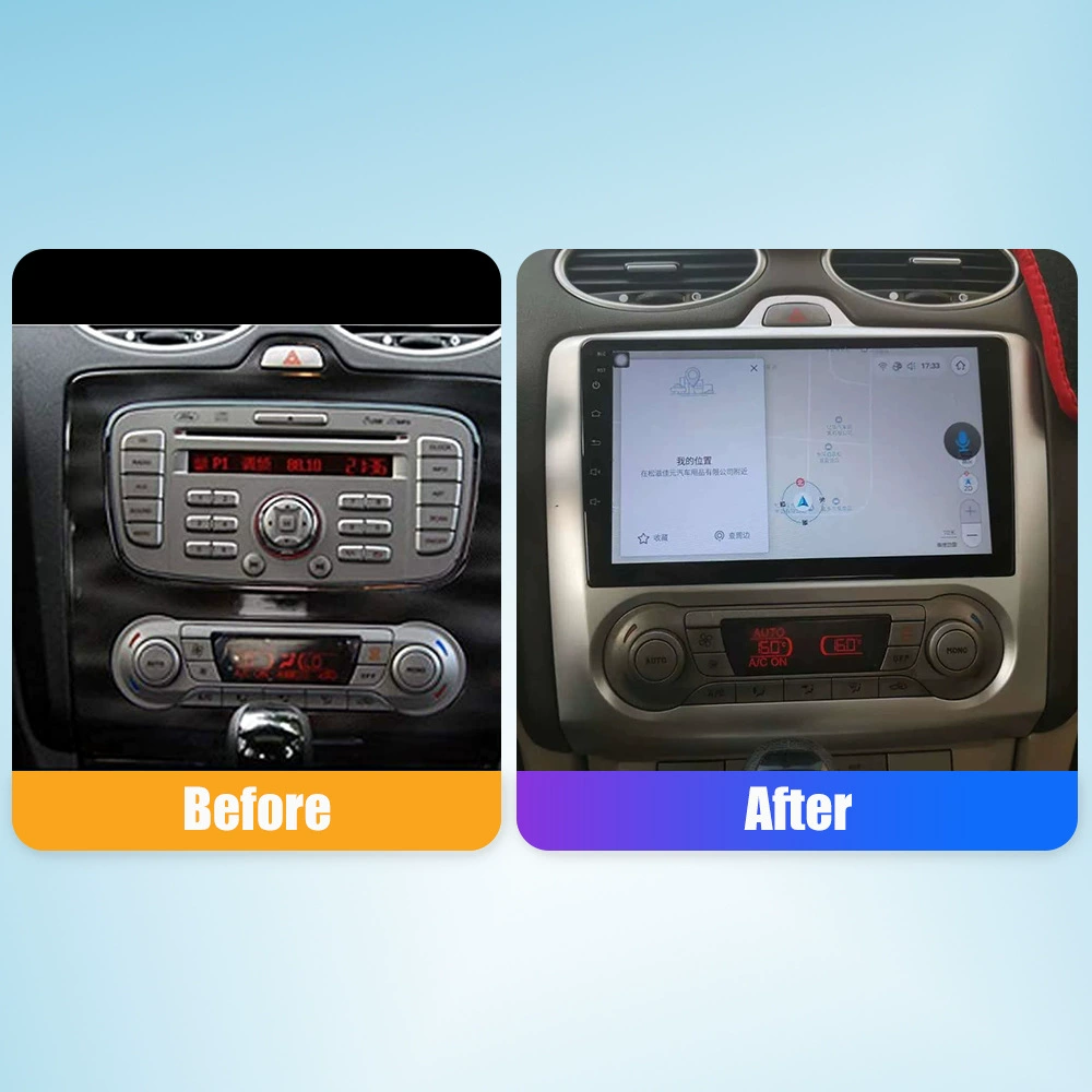 Подходит для Ford Fox 2004-2011 Андроид автомобильная навигация GPS с камерой заднего вида, всё-в-одном устройство