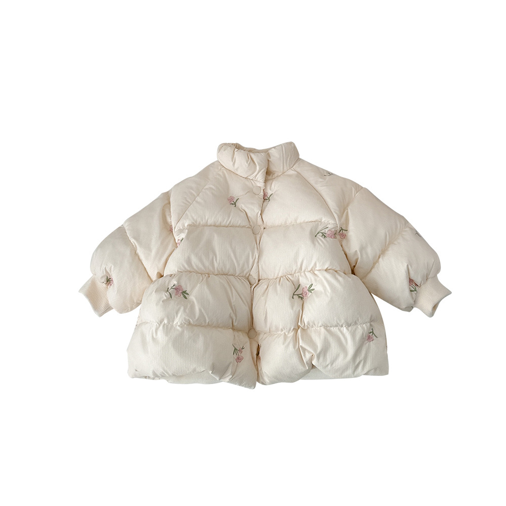[Estilo personalizado] Chaqueta para bebés versión coreana de ropa de invierno linda y súper linda