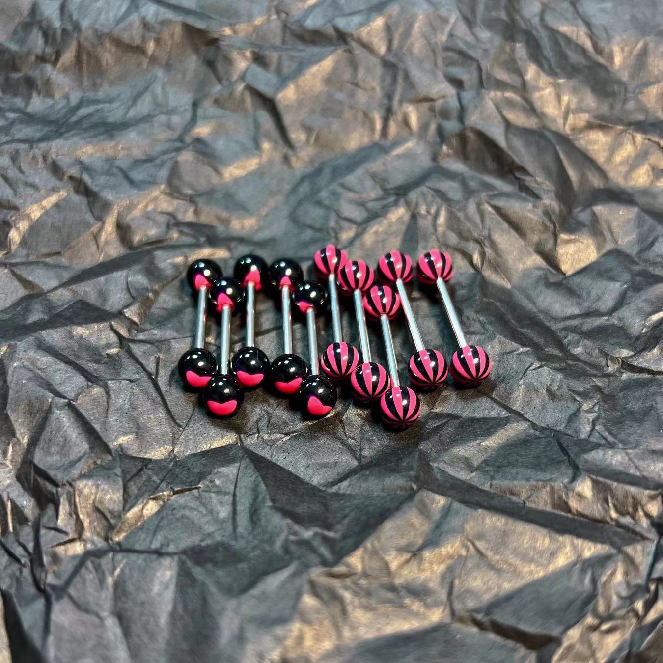 Labret piercing jewelry detail image