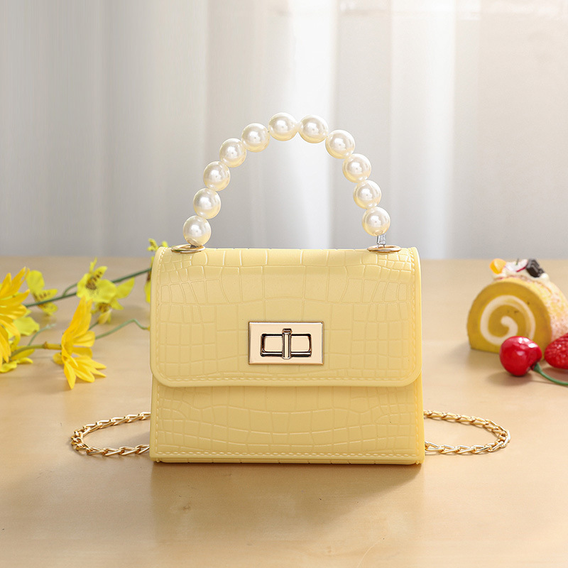 Comercio exterior transfronterizo cocodrilo perlas bolsos de mano de gel de hombro bolsos de mujer bolsos mochilas bolsos móviles bolsos casuales image 12
