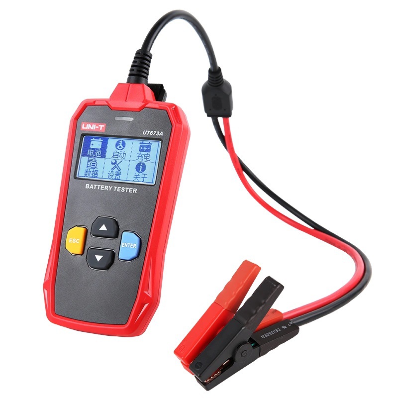 UT673A / UT675A Tester de batería 12V / 24V Tester de batería de automóvil Prueba de carga