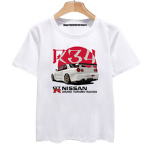 Nissan Nissan GTR Ares T-shirt R35R34 modified team short-sl