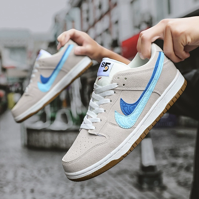 Putian shoes AJ women's shoes dunk low - red sailing white green double hook low - top marine ice tea men's board shoes