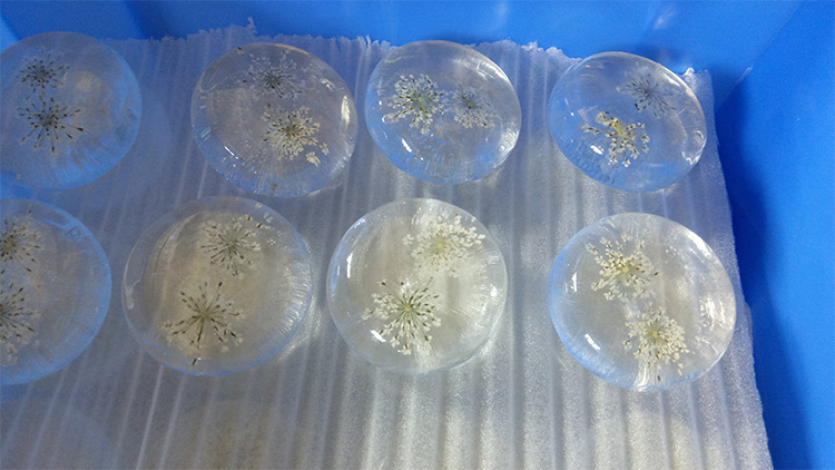 Cute Plant Amino Acid Active Substance Centella Asiatica Extract Flower Soap display picture 4