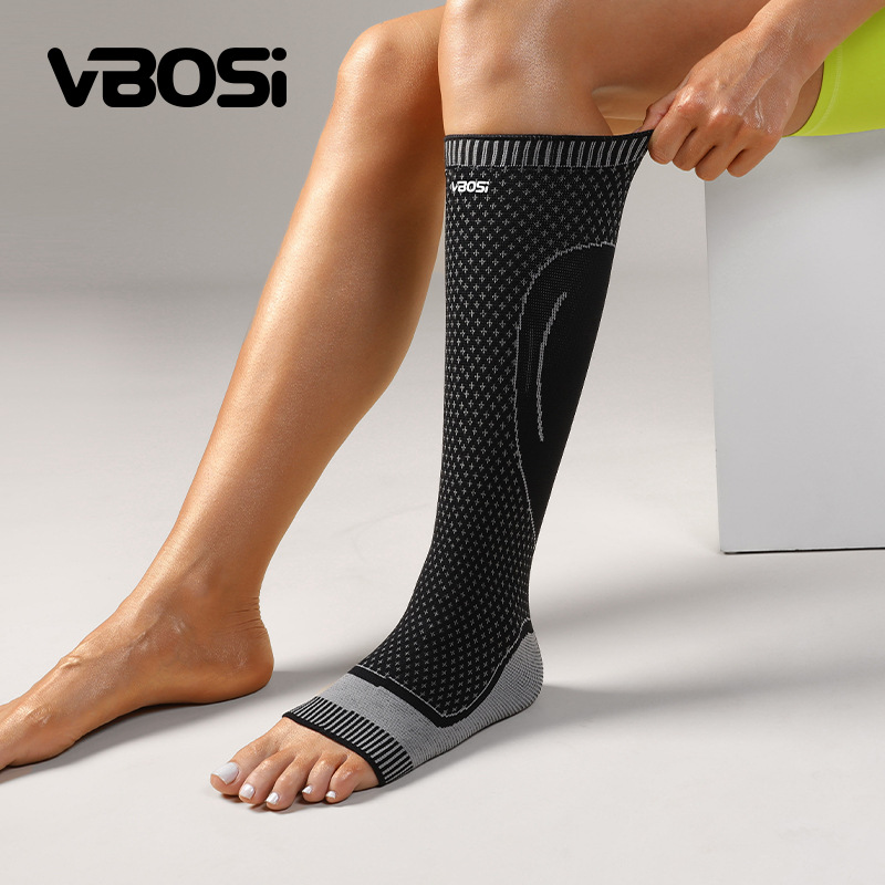 VBOSI sports calf and ankle support, extended ankle protector for outdoor fitness, football, and running, factory wholesale
