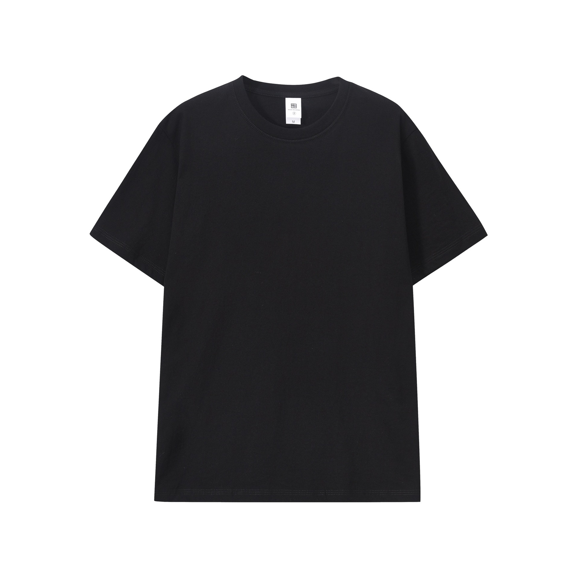 Camiseta de manga corta de algodón puro para hombre, 100% algodón, nueva camiseta básica de verano, cuello redondo, holgada, color sólido, estilo coreano, ropa interior moderna