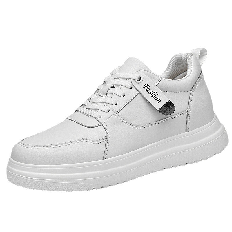 Cross-Border Foreign Trade Men's Shoes, Summer Breathable New Style, Height-Increasing White Sneakers, Invisible Height-Increasing Shoes, cm Sports Casual Shoes for Men