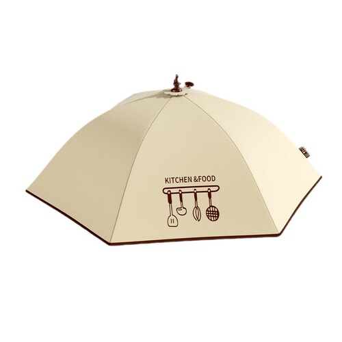 New insulated vegetable cover, simple household suction cup sealed dust-proof food artifact food cover, foldable dining table cover