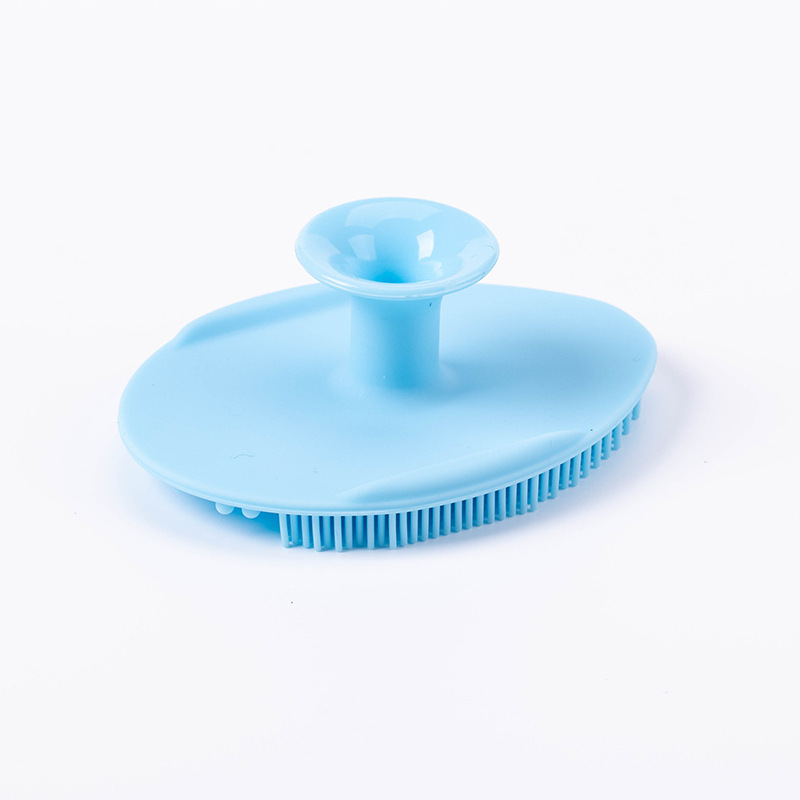 Cepillo de silicona para bebés CE certificado CE grado alimenticio 100 lote 24h en stock cepillo de lavado de cabello para bebés