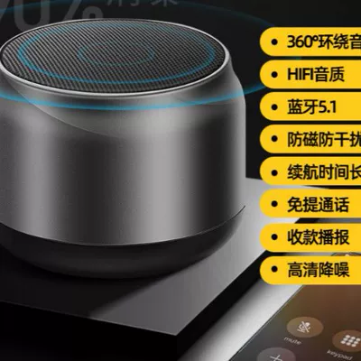 Ai Voice Smart Wireless Bluetooth Car speaker/subwoofer