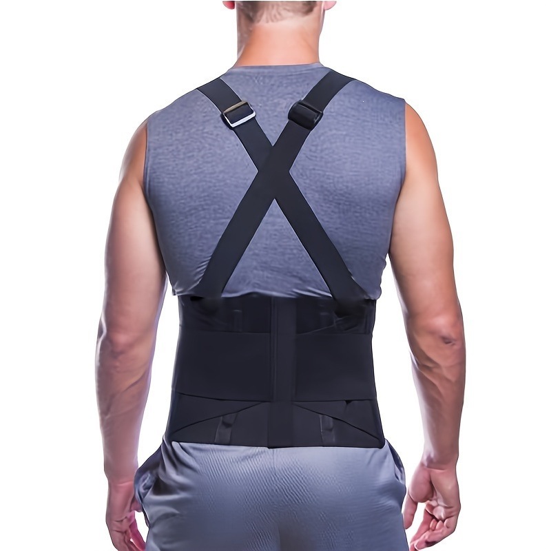 Cinturón Corrector de Postura Lumbar de Poliéster para Deportes al Aire Libre y Fitness