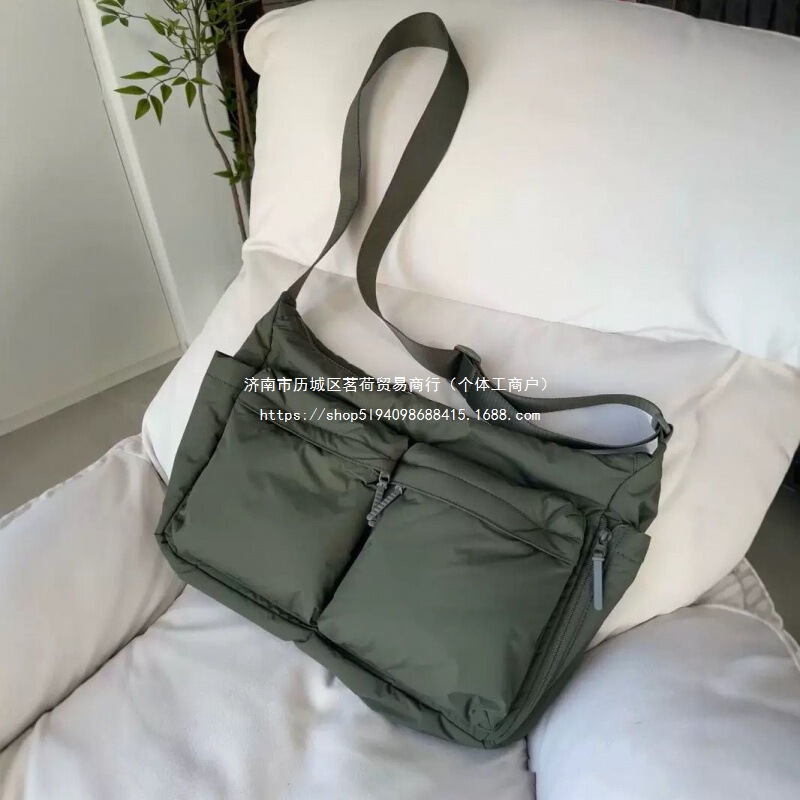 Spring and Summer Youjia Women's Bag New Tote Bag Single Shoulder Crossbody Bag Light Luxury Canvas Bag Women's Niche