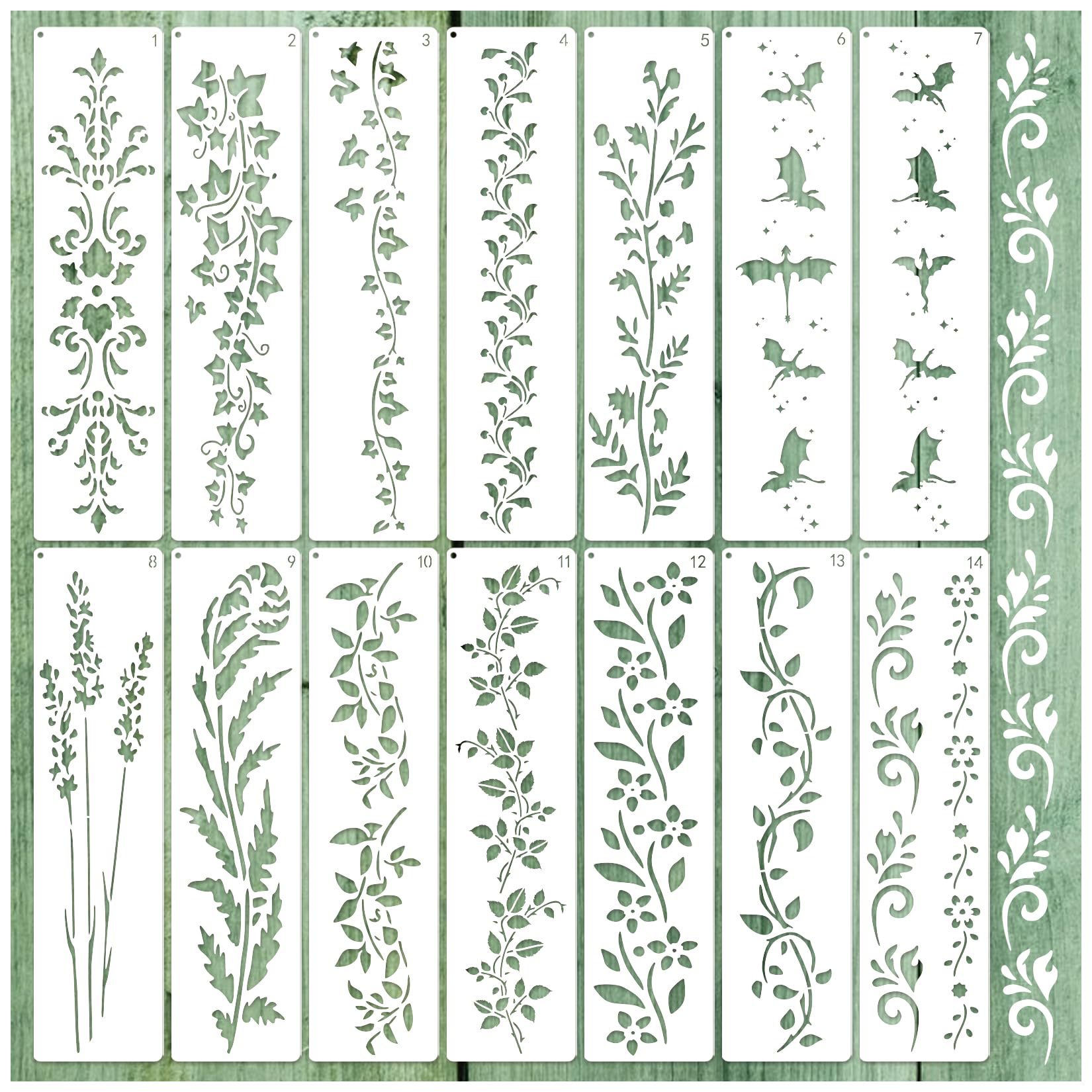 밀이삭덩굴 14개 KJ453-14