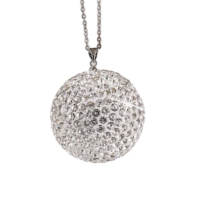 Car pendant crystal ball Other Automotive Interior Supplies - white