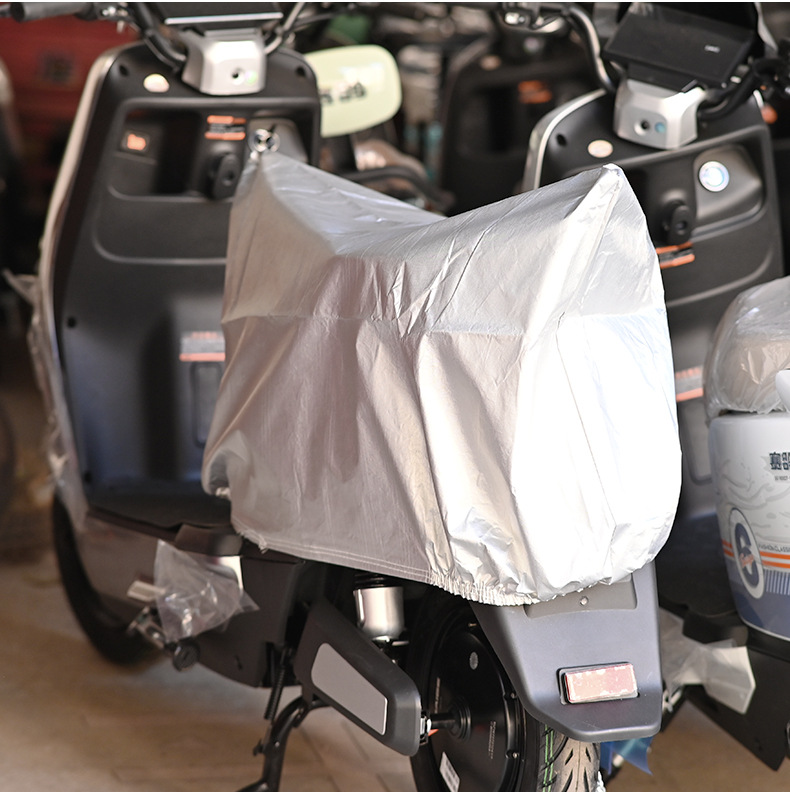 Electric Vehicle Cover, Rainproof Cover, Sunshade, Waterproof, Snowproof, Frostproof Cover, Electric Motorcycle Seat Cover, Dustproof, Thickened Oxford Cloth