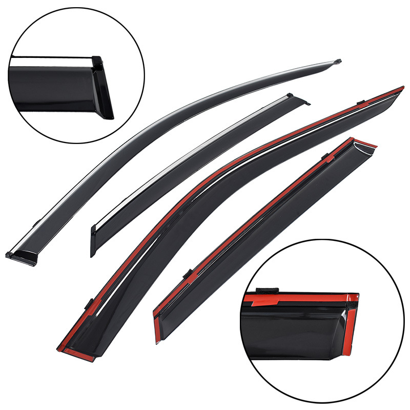Cross-border applicable Honda series car window rain guards, acrylic rain visors, thickened and widened exterior modification accessories wholesale