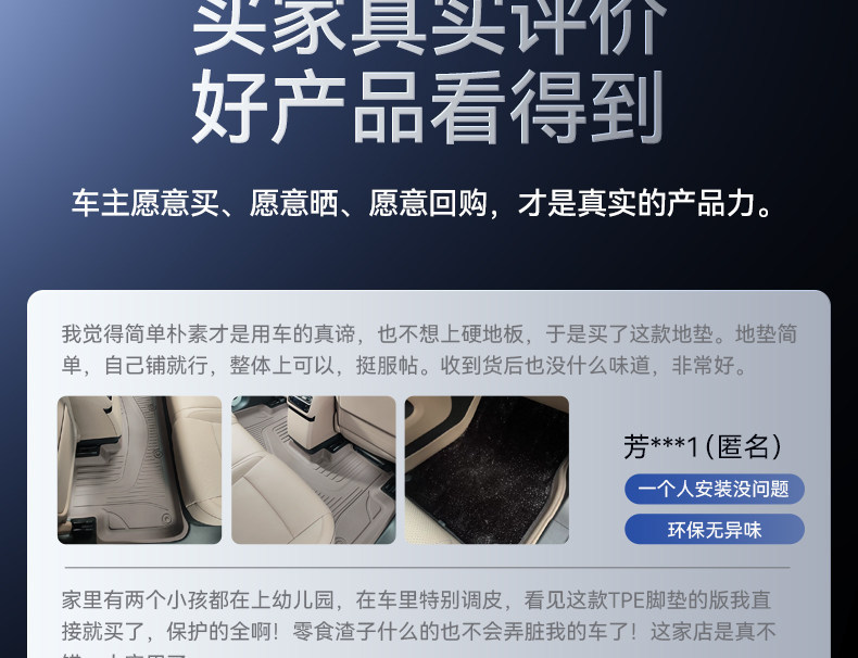 Suitable for NIO ES8, TPE 26 models, 5, 6, 7-seater car interior starry sky carpet floor mats and trunk mats
