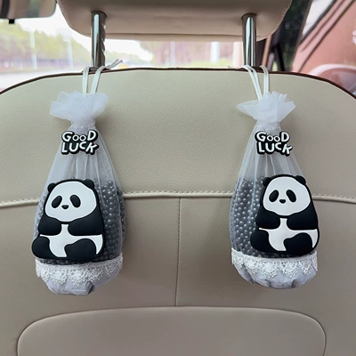 Aktiv kömürlü qoxu uducular, Use, Activated Carbon Bag for New Cars - panda-bamboo-charcoal-bag-pack-of-2