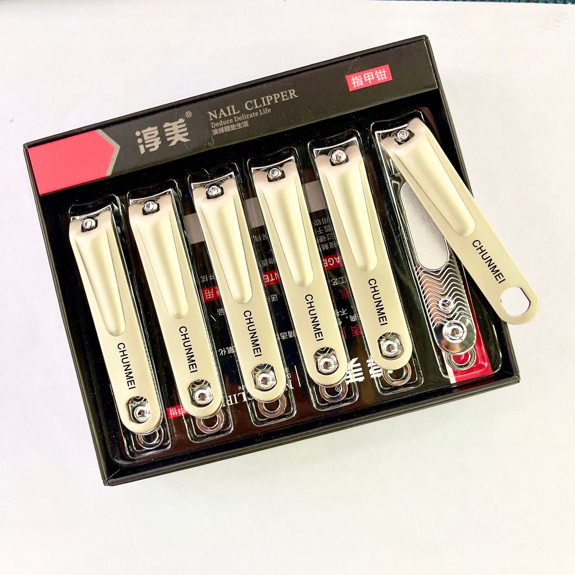 Cortauñas de acero inoxciente, afilado, diseño antiesparcido – Mayorista de Yiwu