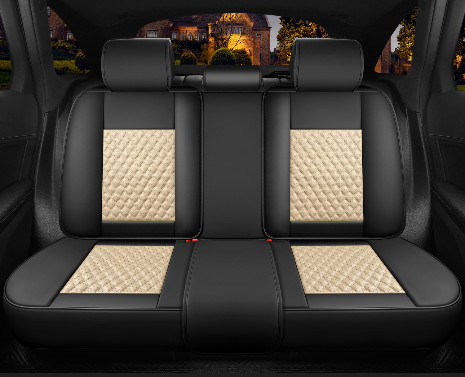 26-Year New Model Cross-Border Solid Waist-Supporting Nappa Leather All-Season Universal Seat Cushion for Export Wholesale Car Seat Cushion