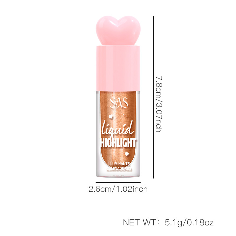 SAS venta caliente líquido transfronterizo de alto brillo, hidratación y reparación de brillo neto de red al por mayor SAC202A B