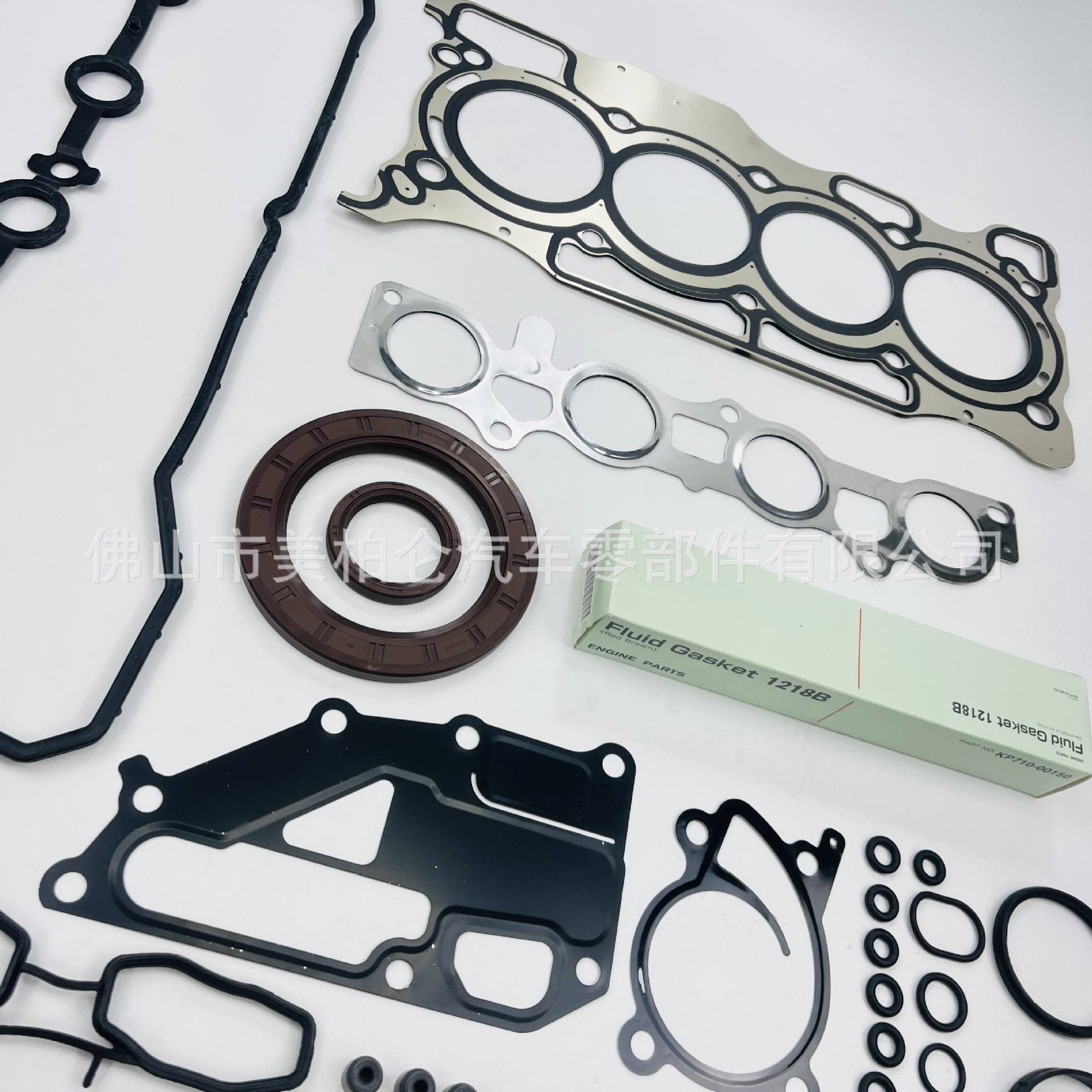 Suitable for Nissan Hr16De Engine Overhaul Kit 10101-Ee027 Stainless Steel Cylinder Gasket Sealing Gasket Set