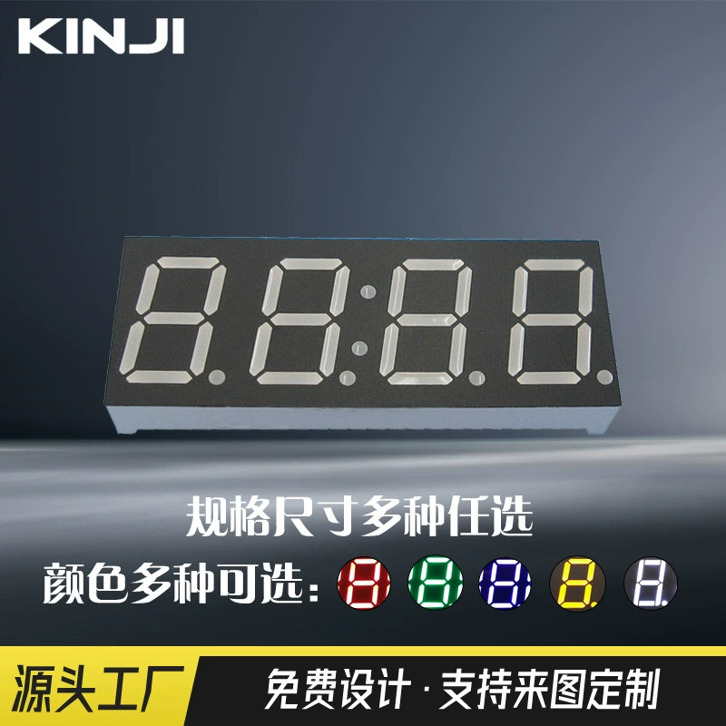 Производитель источника поставляет светодиодную цифровую трубку 4-разрядные часы и цифровую трубку.