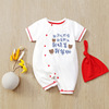 Summer thin children's cartoon overall for new born for baby