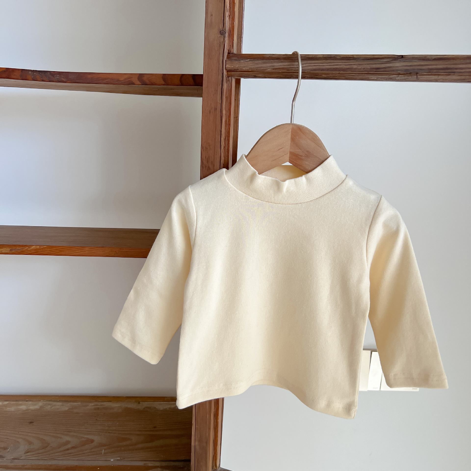 Simple Style Solid Color Cotton T-shirts & Blouses display picture 3