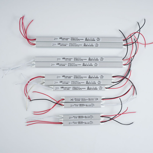 LED driver power adapter switch 12V 24V micro strip light strip driver low voltage adapter