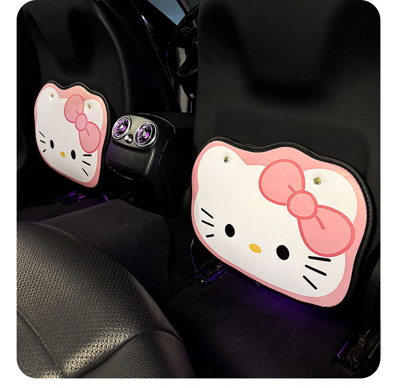 Kt Cat Car Anti-Kick Pad Universal Rear Seat Back Anti-Dirty Protective Pad Car Rear Protective Pad Anti-Wear Pad